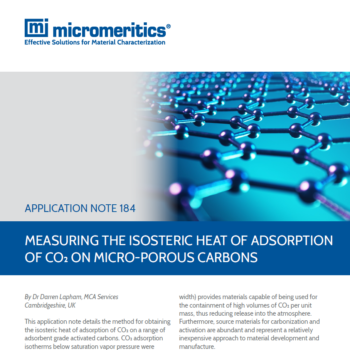 MEASURING THE ISOSTERIC HEAT OF ADSORPTIONOF CO2 ON MICRO-POROUS CARBONS